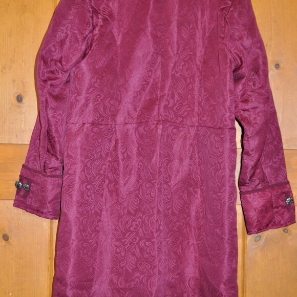 Retro Vintage Tailcoat Jacket Goth Steampunk Gothic Victorian Frock Coat - Picture 5 of 5